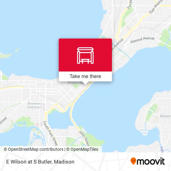 Mapa de E Wilson at S Butler