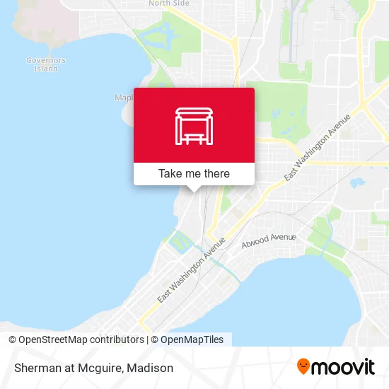 Mapa de Sherman at Mcguire