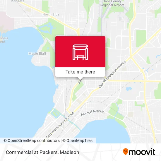 Mapa de Commercial at Packers