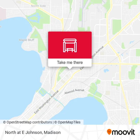 Mapa de North at E Johnson