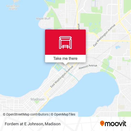 Mapa de Fordem at E Johnson