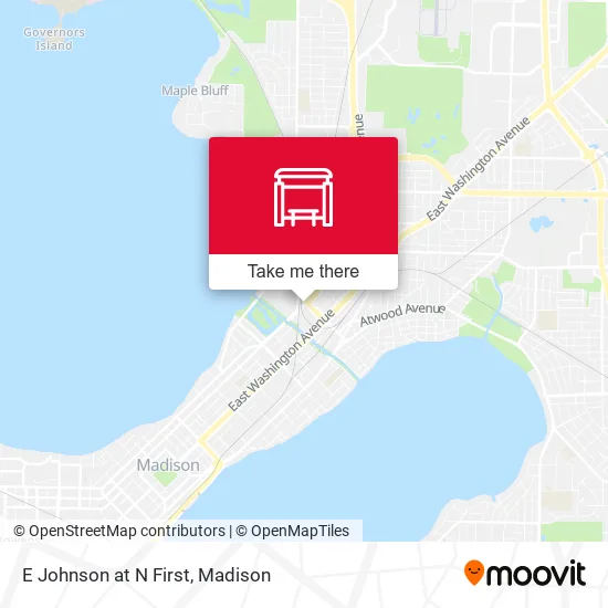 Mapa de E Johnson at N First