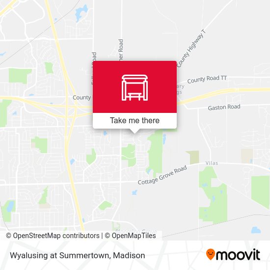 Wyalusing at Summertown map