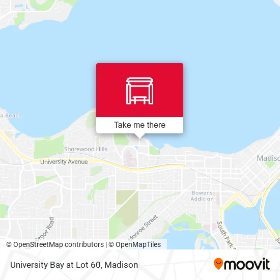 Mapa de University Bay at Lot 60
