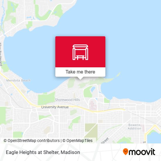 Eagle Heights at Shelter map