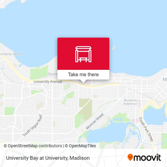 University Bay at University map