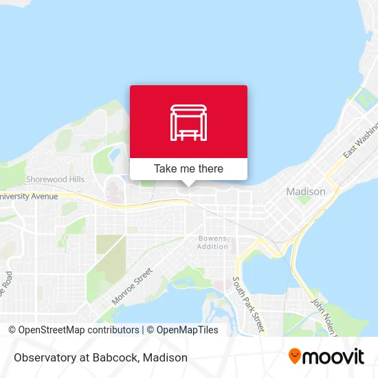 Observatory at Babcock map