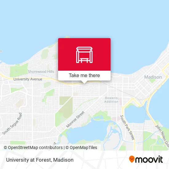 Mapa de University at Forest