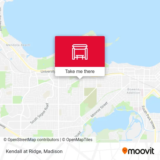 Kendall at Ridge map