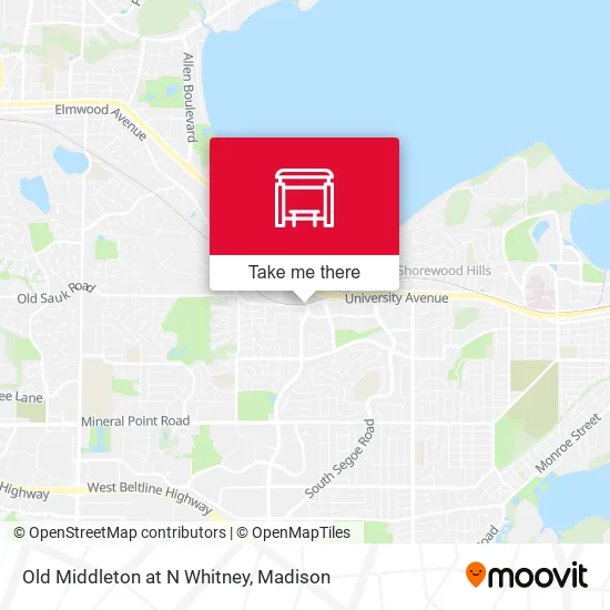 Mapa de Old Middleton at N Whitney