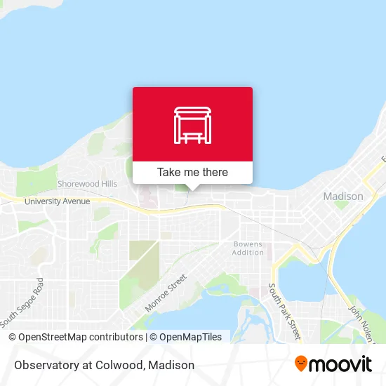 Mapa de Observatory at Colwood