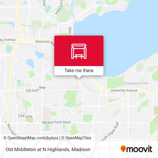 Mapa de Old Middleton at N Highlands