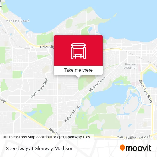 Mapa de Speedway at Glenway