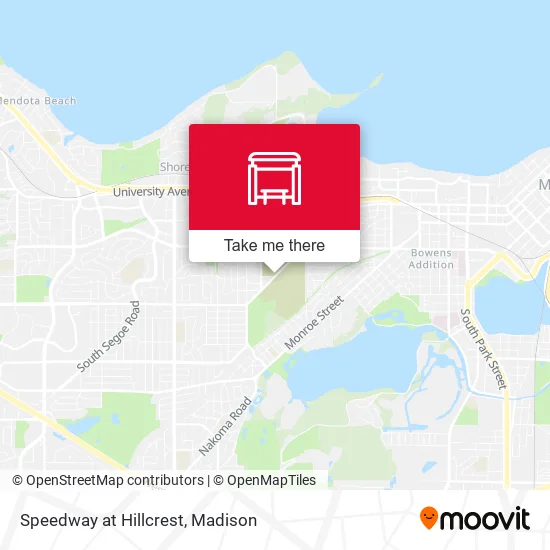 Mapa de Speedway at Hillcrest