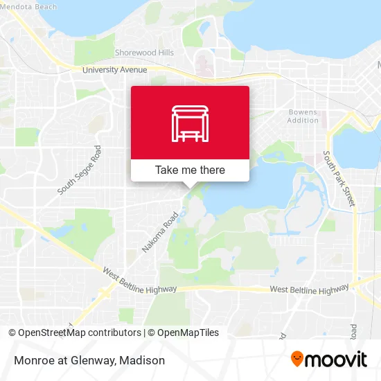 Mapa de Monroe at Glenway