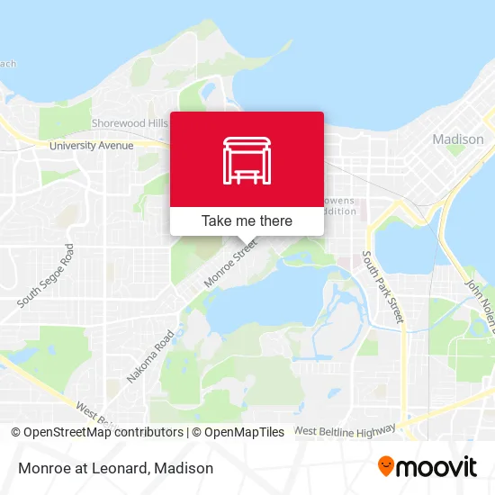 Mapa de Monroe at Leonard
