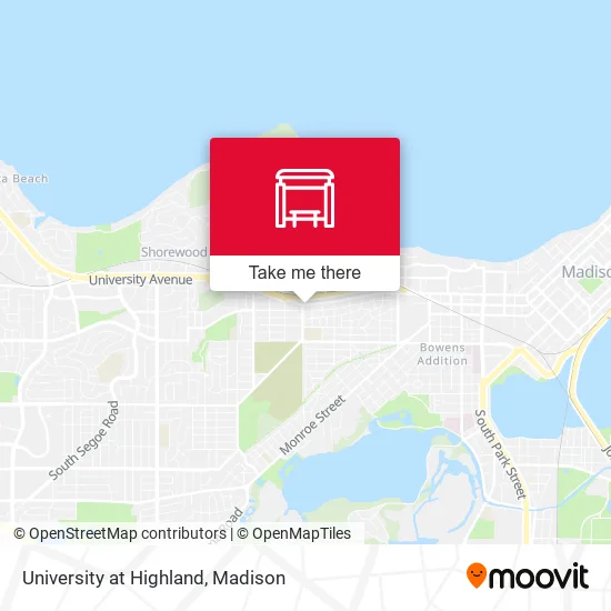 Mapa de University at Highland