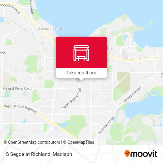 S Segoe at Richland map