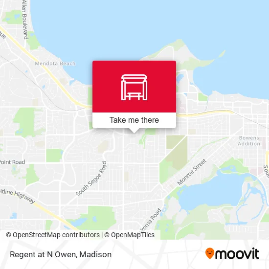 Mapa de Regent at N Owen