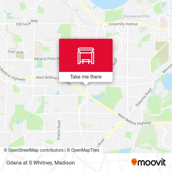 Odana at S Whitney map