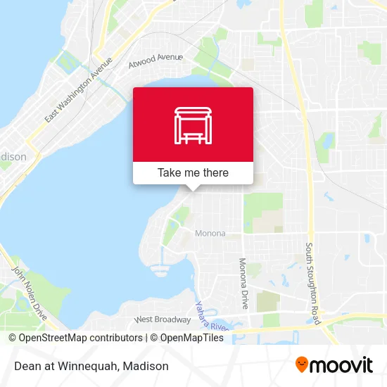 Mapa de Dean at Winnequah
