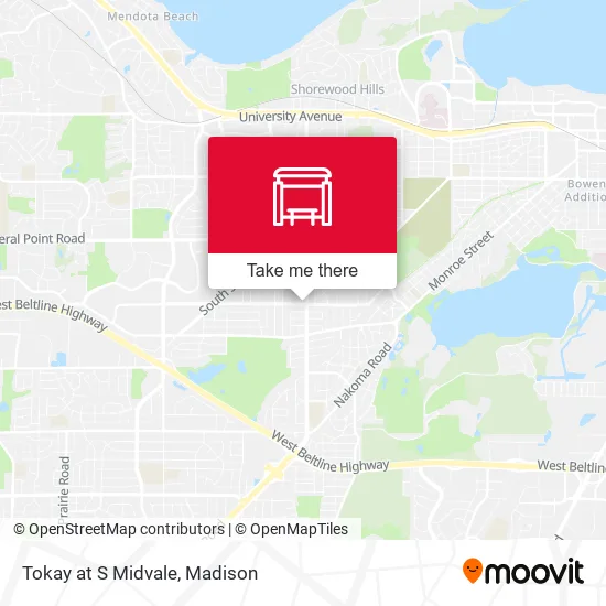 Mapa de Tokay at S Midvale