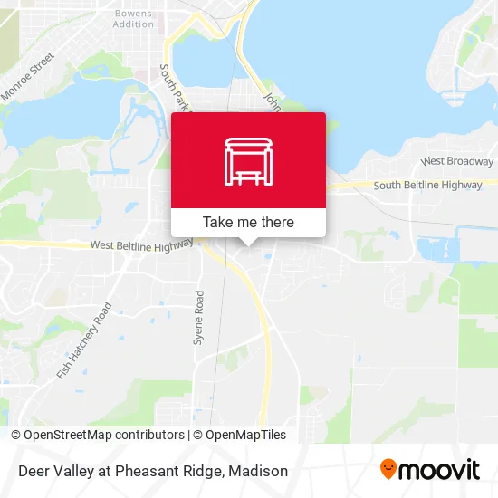 Mapa de Deer Valley at Pheasant Ridge