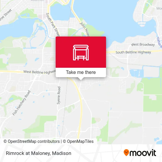 Mapa de Rimrock at Maloney