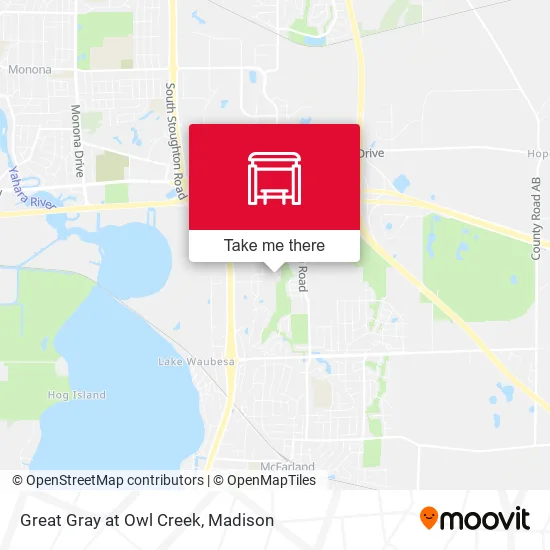 Mapa de Great Gray at Owl Creek