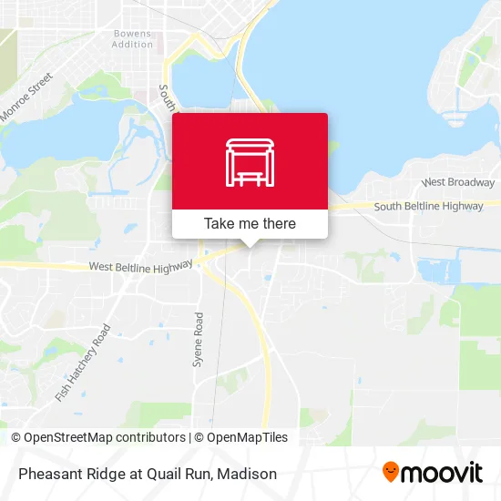 Mapa de Pheasant Ridge at Quail Run