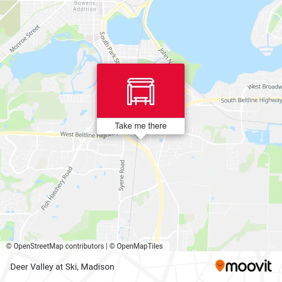 Deer Valley at Ski map