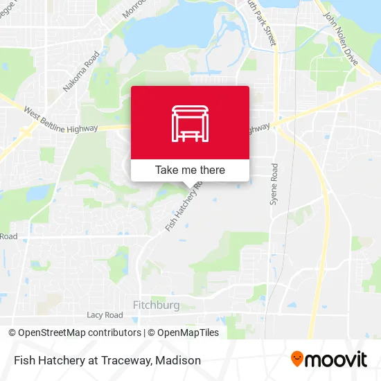 Mapa de Fish Hatchery at Traceway