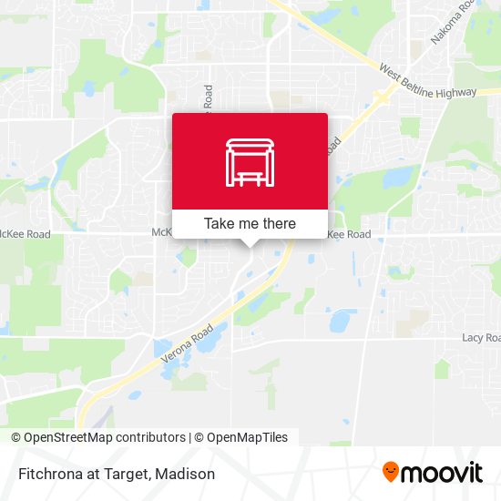 Fitchrona at Target map
