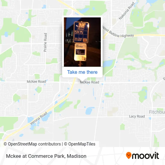 Mckee at Commerce Park map