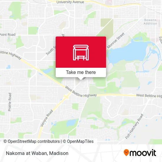 Nakoma at Waban map