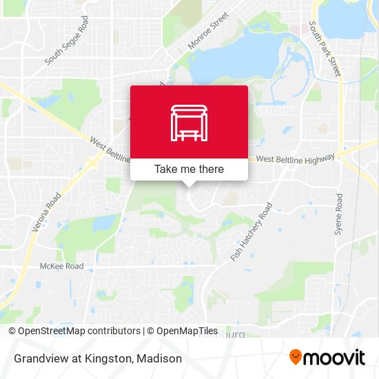 Grandview at Kingston map