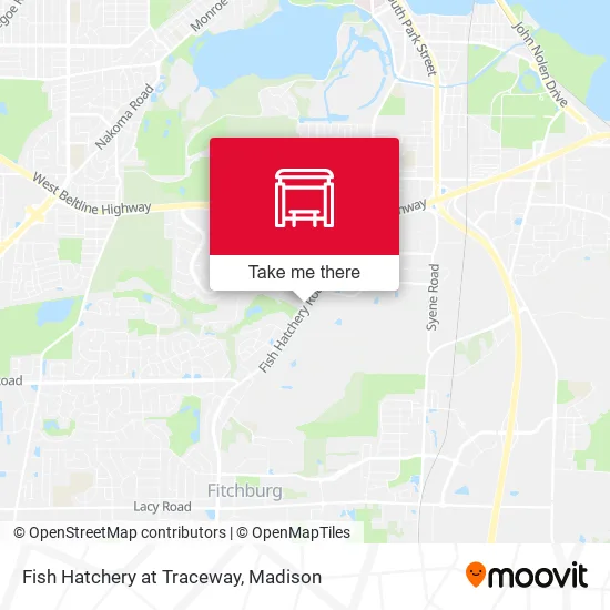 Mapa de Fish Hatchery at Traceway
