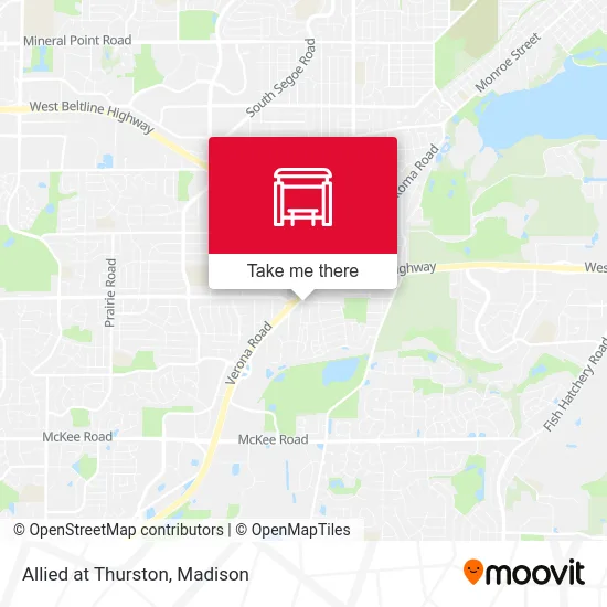 Allied at Thurston map