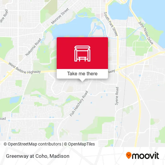 Mapa de Greenway at Coho