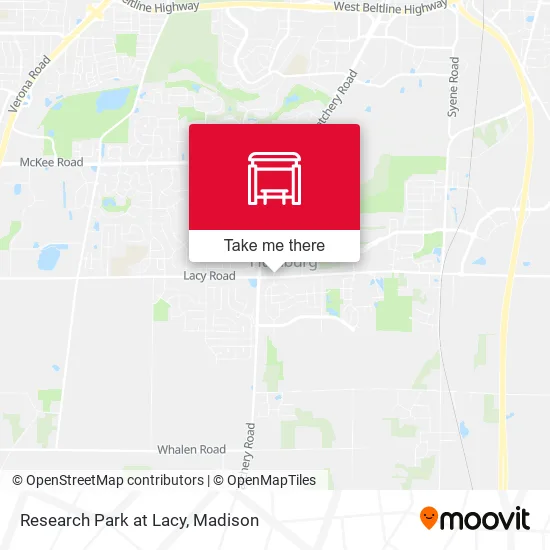 Mapa de Research Park at Lacy