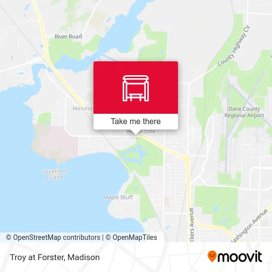 Troy at Forster map