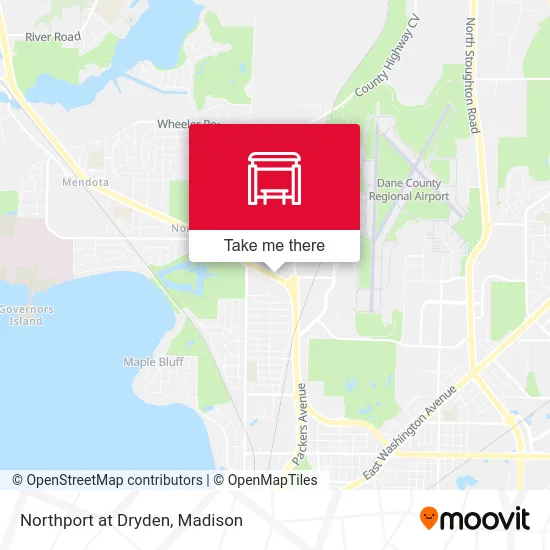 Northport at Dryden map