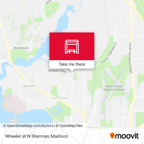 Mapa de Wheeler at N Sherman