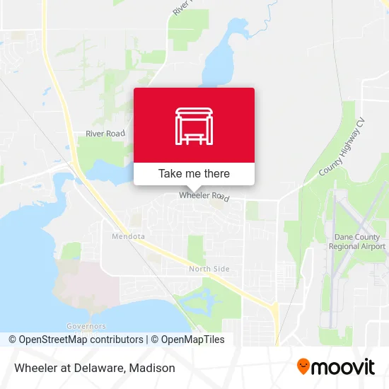 Wheeler at Delaware map