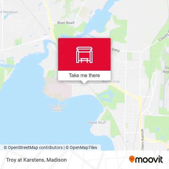 Mapa de Troy at Karstens