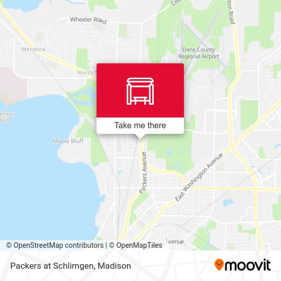 Packers at Schlimgen map