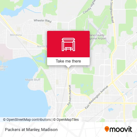 Mapa de Packers at Manley