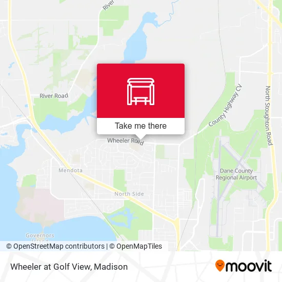 Mapa de Wheeler at Golf View