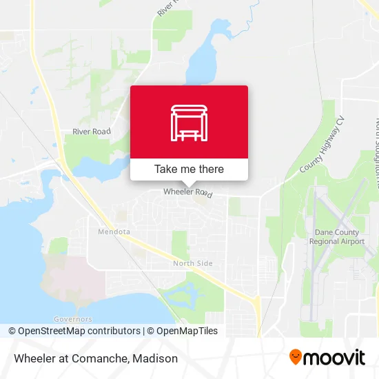 Mapa de Wheeler at Comanche