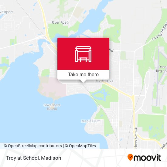 Troy at School map